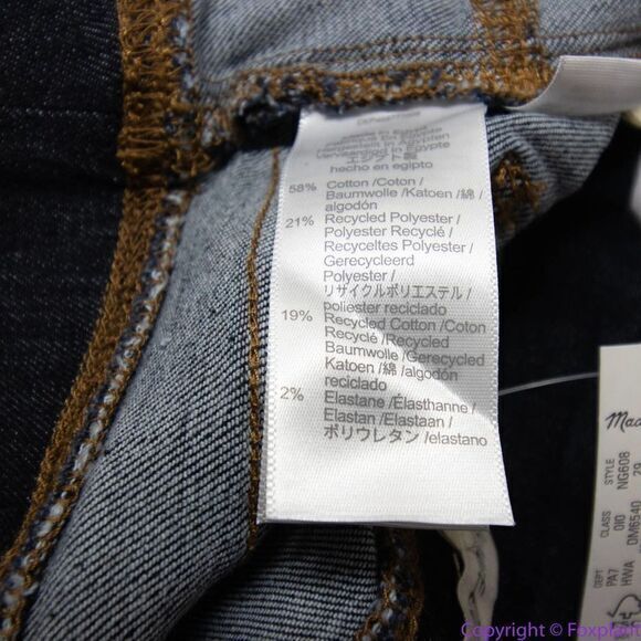 NEW Madewell Pull-On Skinny Flare Jeans in Havenley Wash, 29 - Picture 15 of 15